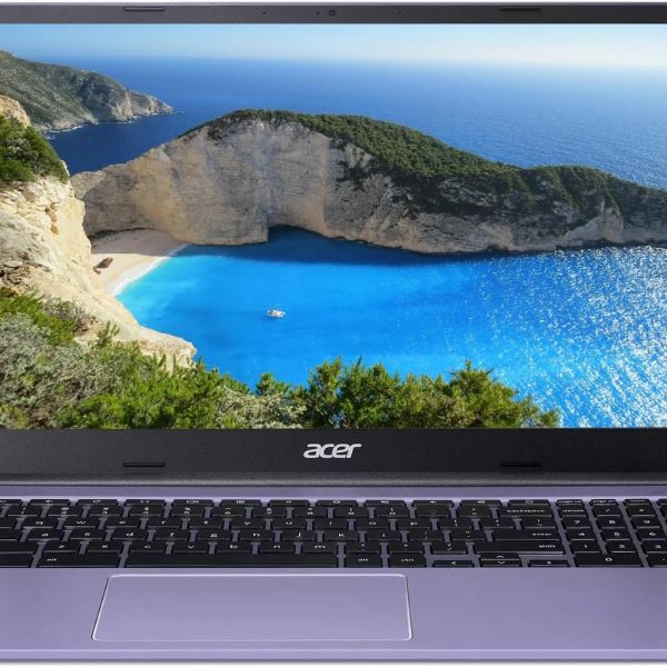 acer 15" HD IPS Chromebook, Intel Celeron Processor Up to 2.79GHz, 4GB DDR4 Ram, 64GB Storage, Ultra-Fast WiFi, Chrome OS, Iris, Renewed