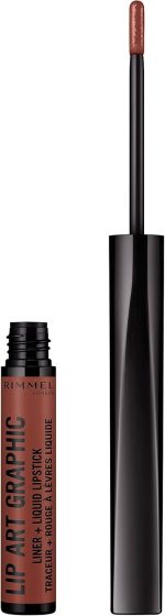 Rimmel London Lip Art Graphic, 760 Now or Never, 1.8 ml