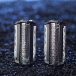 ⁦ANYSONIC 2PCS BG2000 Replacement Head with Brush for Philips norelco bodygroom 7000 Compatible for BG5025, BG7030, BG7040, BG2030, BG2040 Replacement Heads⁩ - الصورة ⁦2⁩