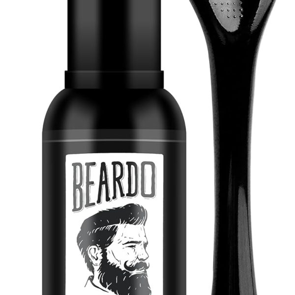 Beardo Beard & Hair Growth Oil 50ml & Derma Roller For Hair Growth 0.5 mm| Dermaroller | For Thicker & Longer Beard | Uneven, Patchy & Fast Beard Growth | For Stronger & Fuller Beard Hair