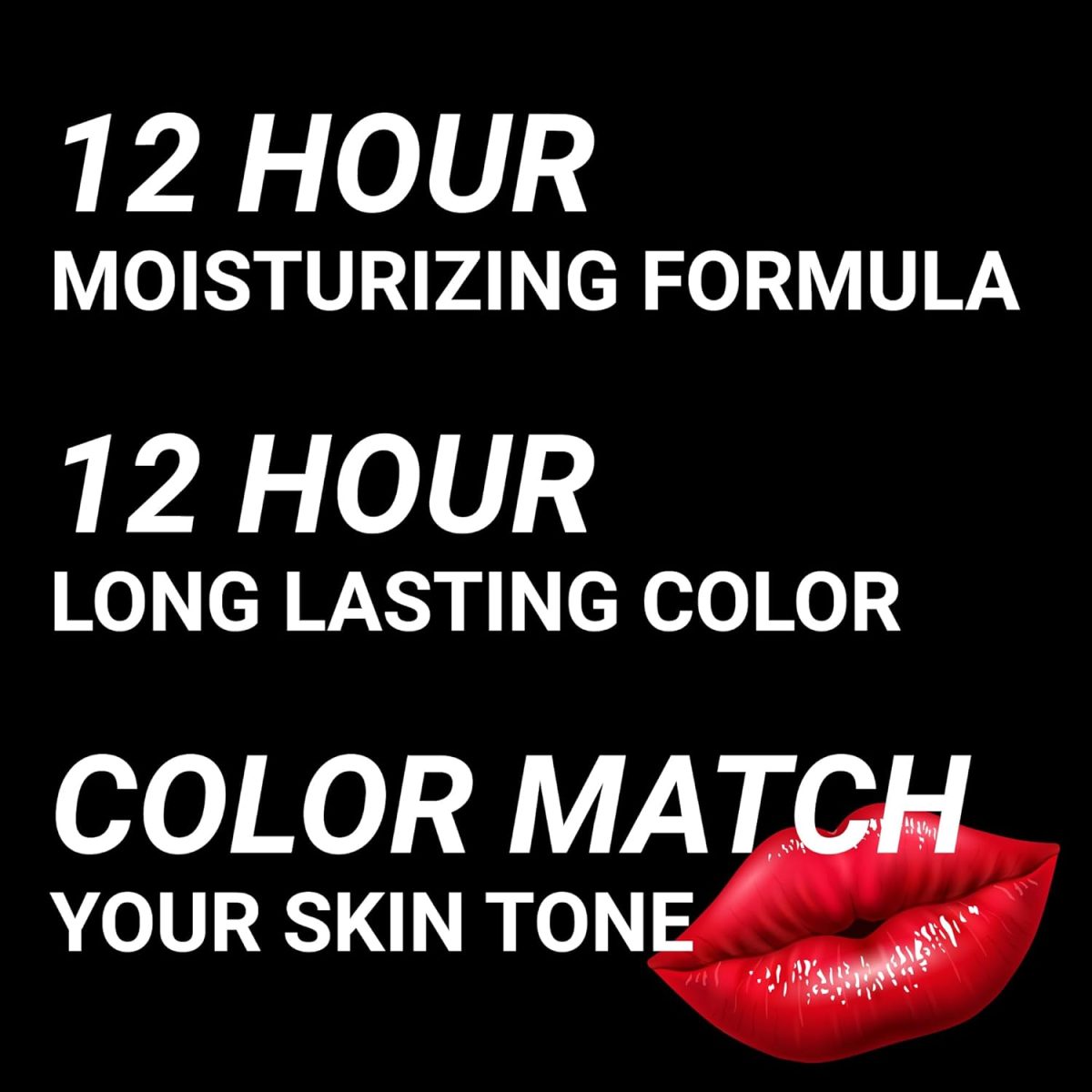 ⁦MOOD MATCHER Fran Wilson Lipstick, 6pc Collection⁩ - الصورة ⁦4⁩