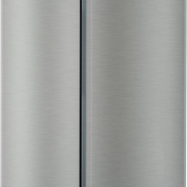Super General 662 Liter 22 Cubic Feet Side By Side Refrigerator With Inverter Compressor, Model No KSGR895SBS with 2 Years Warranty, Silver/Inox.
