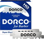 ⁦the shave factory Dorco Blades 100 Stainless Steel Single Edge Razor Blades⁩ - الصورة ⁦3⁩