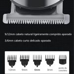 ⁦Eacam 6 in 1 Men Hair Clipper Set Beard Shaver Electric Body Hair Trimmer Nose Trimmer Haircut Kit Waterproof Fully Washable, body Hair Trimmer Body Grooming Kit for Man⁩ - الصورة ⁦6⁩