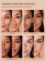 ⁦Sheglam Complexion Pro Long Lasting Breathable Matte Foundation 30 ml, Sand⁩ - الصورة ⁦5⁩