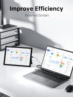 ⁦ACEMAGIC Laptop, 16GB DDR4 512GB SSD 16.0inch Laptop Computer, Windows 11 Laptop with Intel 12th N97 Processor(Up to 3.6GHz), 1920P FHD Display, Metal Shell, WiFi 6, USB3.2, Type_C, Long Battery Life⁩ - الصورة ⁦6⁩