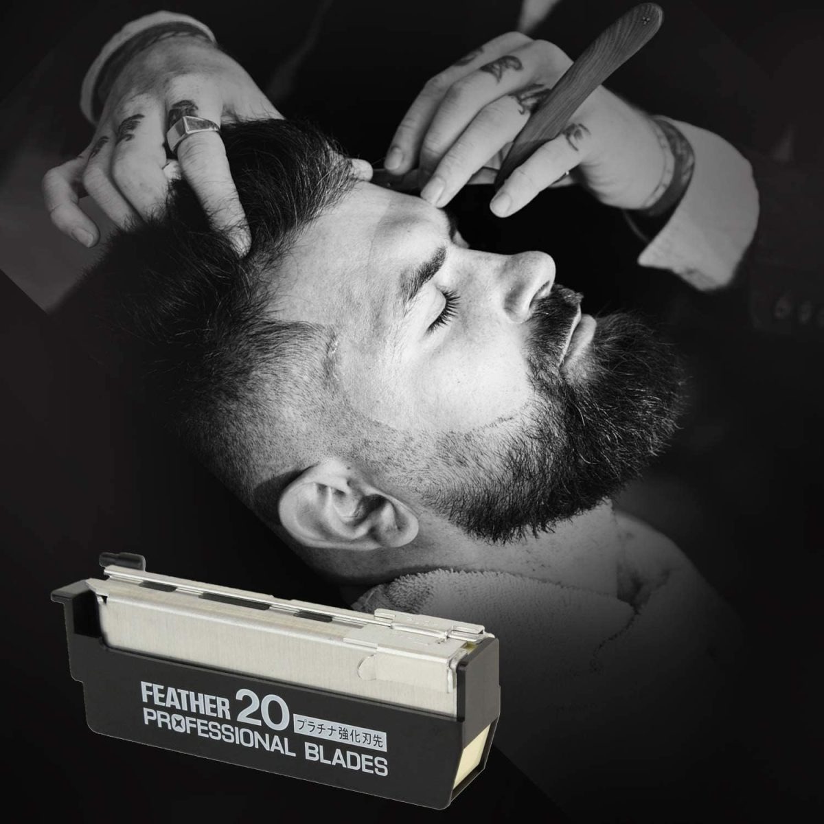 ⁦Feather Artist Club Pro Razor Blades 20 Count⁩ - الصورة ⁦3⁩