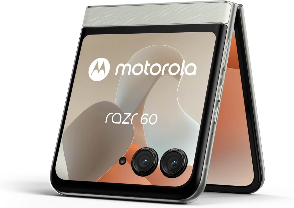 ⁦Motorola Razr 60 DUAL-SIM 256GB ROM + 8GB RAM (GSM | CDMA) Factory Unlocked 5G Smartphone (Lightest Sky) - International Version⁩ - الصورة ⁦18⁩