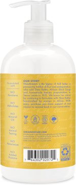 ⁦Shea Moisture Grapeseed & Tea Tree Oils - Low Porosity Weightless Hydrating Conditioner with Sunflower Oil⁩ - الصورة ⁦2⁩