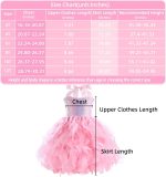 ⁦Tutu Dress for Girls Sequin Tulle Black White Pink Birthday Party Dresses for Toddler Kids Princess Fancy Sparkly Prom Outfit⁩ - الصورة ⁦5⁩
