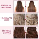 ⁦ANYUAN 40Pcs Hair Treatment Serum Oil Capsules,Hair Treatment Serum Enriched with Moroccan Oils,Smooth Silky Hair Mask Repair on Hair Growth Oil⁩ - الصورة ⁦6⁩