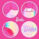 ⁦Barbie Girls One Piece Swimsuit, Kids Swimsuit, Sizes 4-10 Years⁩ - الصورة ⁦6⁩