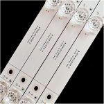 4pcs 779mm TV Backlight Strip for Hi.sen/se 43inch JL.D42581330-003AS-M 43R6E H43A6200 H43A6250 H43A6100 H43AE6100 43H6E 43H6080E