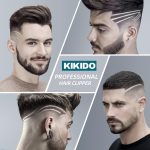⁦KIKIDO Hair Clippers Professional Cordless for Men, Barber Clippers for Hair Cutting Kit, Wireless LCD Display Hair Trimmers Set, Rechargeable Haircut Machine for Family (Sliver)⁩ - الصورة ⁦6⁩
