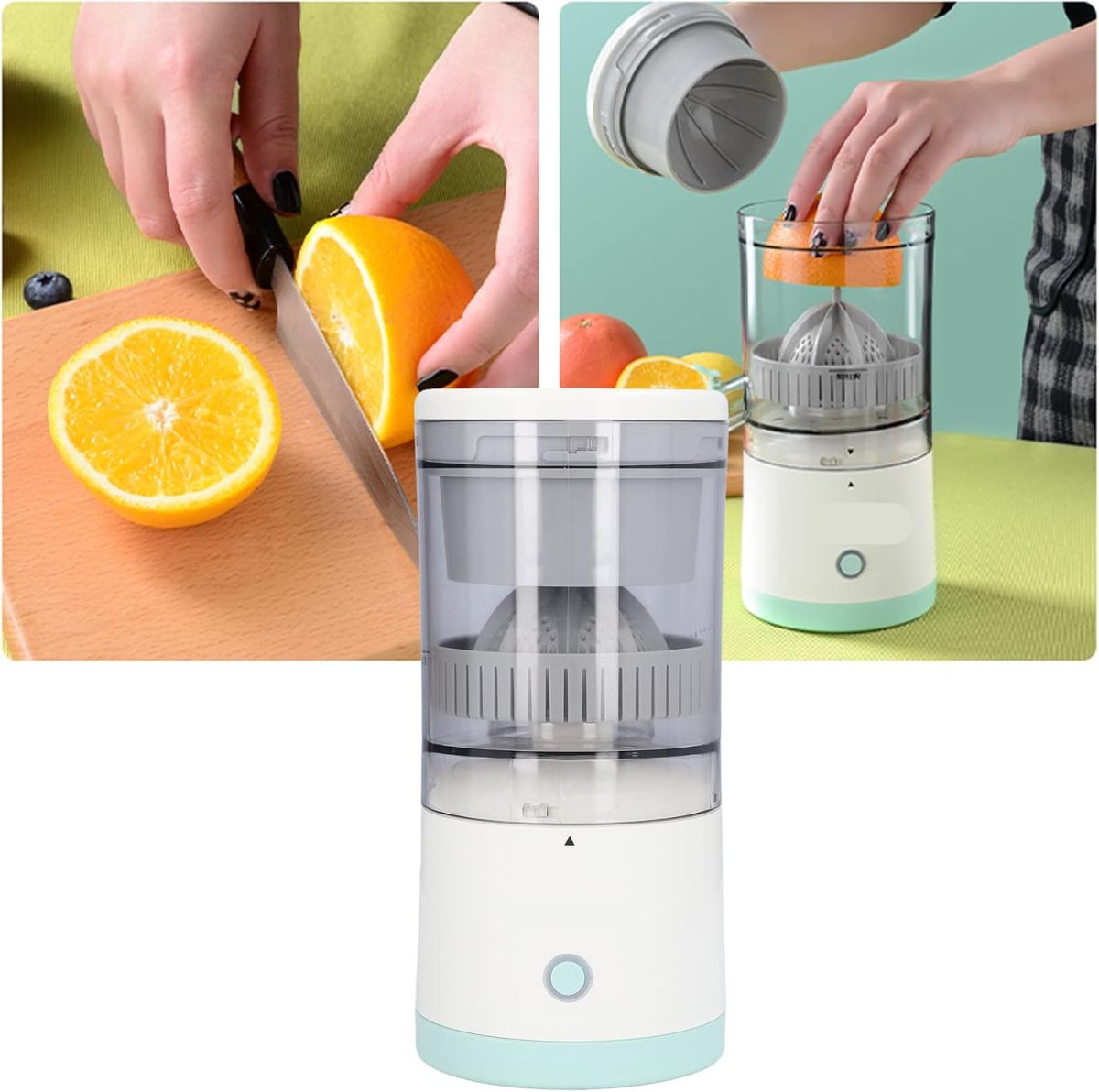 ⁦Bhdk hands-free portable usb charging cordless electric juicer⁩ - الصورة ⁦4⁩
