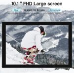 ⁦Android 15 Tablet, 10 inch 18GB RAM 128GB ROM, 2.0Ghz Quad-core Processor Tablet, 1280*800 IPS Touch Screen, 2.4G/5G WiFi, 2 in 1 Tablets with Keyboard, Case, Mouse, Stylus, 6000mAh Battery 8MP Camera⁩ - الصورة ⁦4⁩