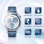 ⁦[3Pack] for Huawei Watch GT5 Pro /GT5 46mm Tempered Glass Screen Protector, HD Clear watch Screen Protector Film for Huawei Watch GT5 Pro 46mm/ GT5 46mm (GT5 Pro 46mm)⁩ - الصورة ⁦3⁩