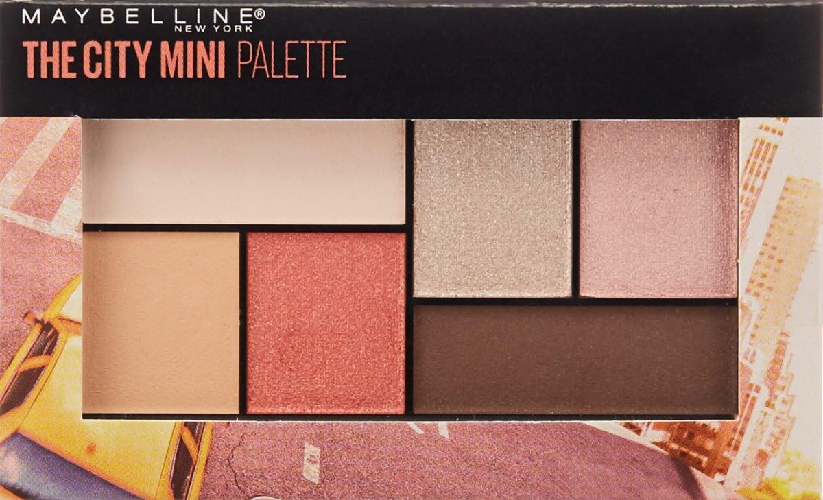 ⁦Maybelline New York Makeup The City Mini Eyeshadow Palette, Downtown Sunrise Eyeshadow, 0.14 oz⁩ - الصورة ⁦2⁩