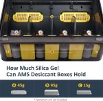 ⁦wisedry [ 2 LBS ] Silica Gel Desiccant Beads Bulk with Color Indicating, Bead Size 2-4 mm, Rechargeable⁩ - الصورة ⁦4⁩