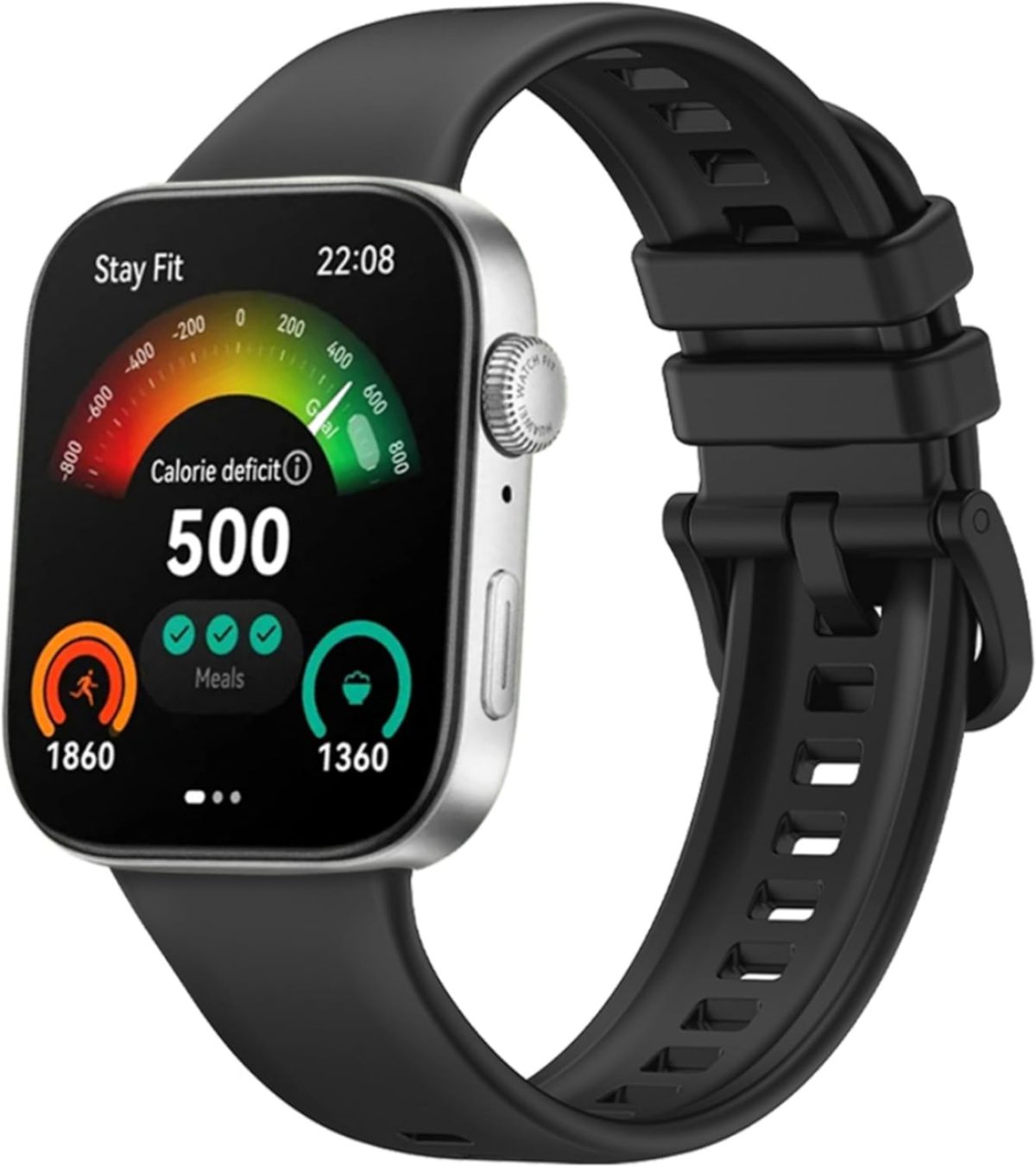 NESLIN Band Compatible with Huawei Watch Fit 4/4 Pro 2025/Fit 3 Strap with Colorful Buckle, Breathable Silicone Soft Band Comfortable Strap Replacement for Huawei Watch Fit 4/4 Pro Men Women