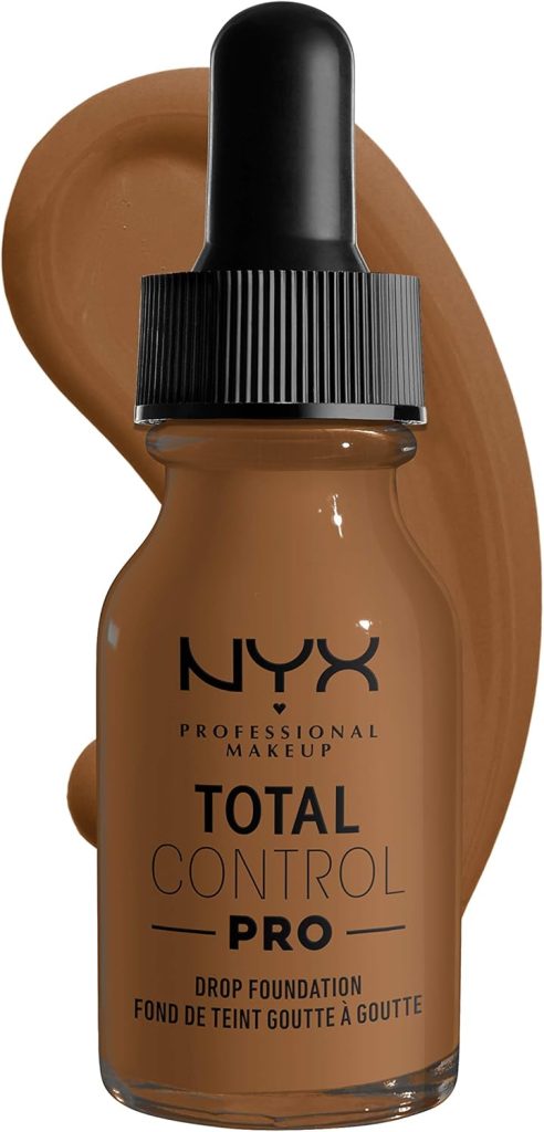 NYX Professional Makeup Total Control Pro Drop Foundation, Sienna 17.5, 60 gm