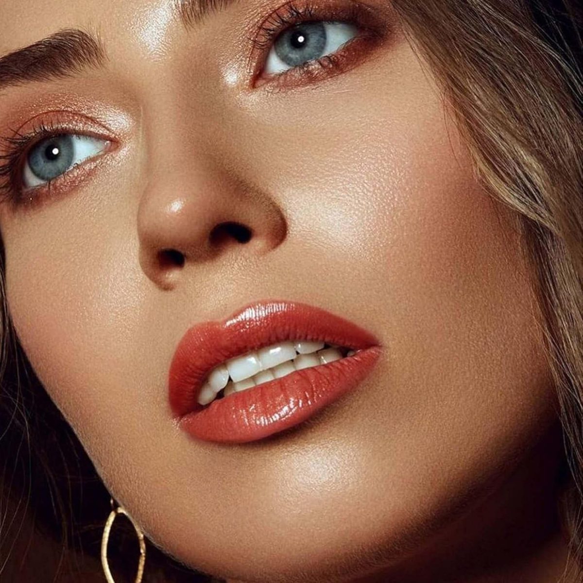 ⁦Excefore Hydrating Lip Oil Plumping Lip Tint Moisturizing Lip Gloss, Plump Lip Gloss Lip Care Transparent Toot Lip Oil Tinted, Glass Lip Glow Oil Fresh Texture, Long Lasting Nourishing Lip Glow⁩ - الصورة ⁦3⁩