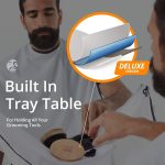 ⁦Beard King Beard Bib Hair Catcher - Mens Apron for Shaving, Shaping, Trimming, Grooming⁩ - الصورة ⁦5⁩