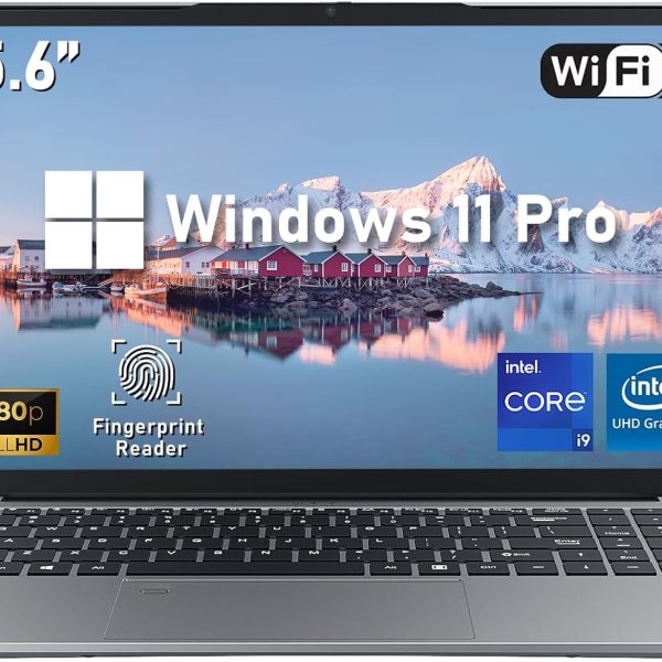 NIAKUN 15.6 Inch Laptop Computer,16GB RAM 1TB SSD,Gaming Laptop,i9-11900H 8C/16T Processor(up to 4.9Ghz),UHD Graphics,15.6” FHD 1920 * 1080 Display,WiFi 6,BT5.2,Backlit Keyboard
