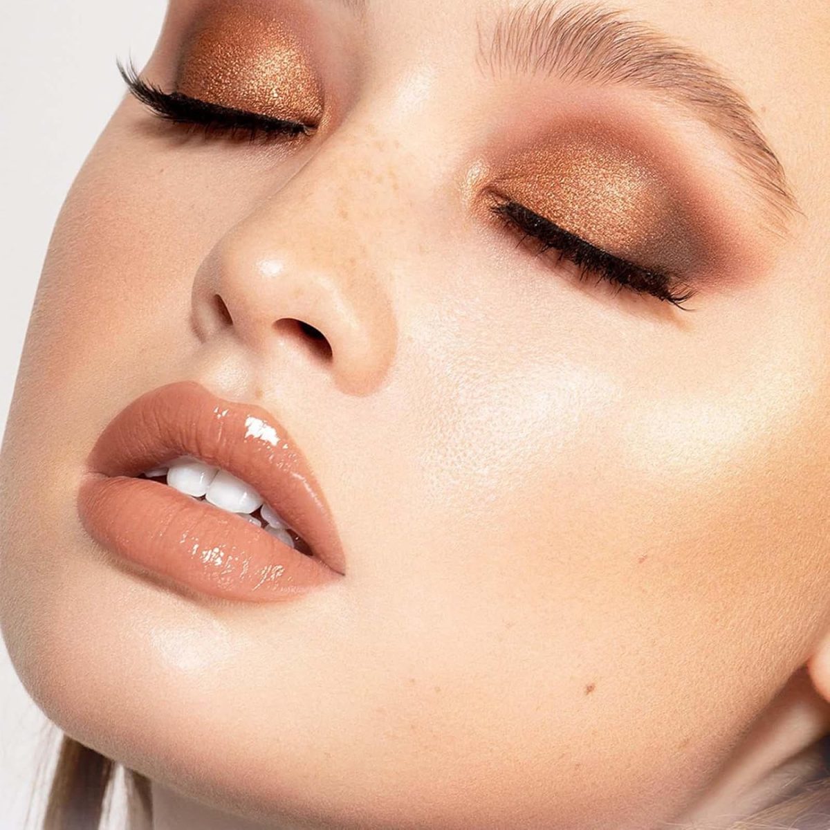 ⁦Excefore Hydrating Lip Oil Plumping Lip Tint Moisturizing Lip Gloss, Plump Lip Gloss Lip Care Transparent Toot Lip Oil Tinted, Glass Lip Glow Oil Fresh Texture, Long Lasting Nourishing Lip Glow⁩ - الصورة ⁦2⁩