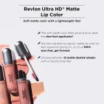 ⁦Revlon Ultra HD Matte Lipcolor - 0.2 oz, No.635 Passion⁩ - الصورة ⁦4⁩