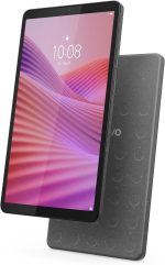 ⁦Lenovo Tab One, 8.7-inch HD Display, MediaTek Helio G85, 4GB RAM, 128GB Storage, Android 14, Luna Grey, with Case⁩ - الصورة ⁦5⁩