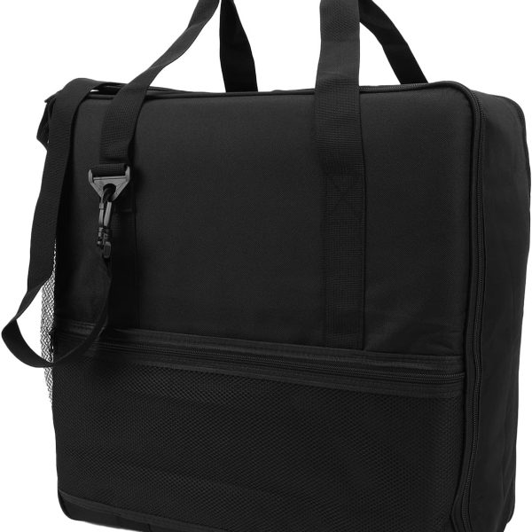 Jectse Slushie Machine Travel Bag, Oxford Cloth Portable Storage Bag with Shoulder Strap, Large Capacity Outdoor Drink Maker, Easy Carry for Cords, Straws, and Cup Lids