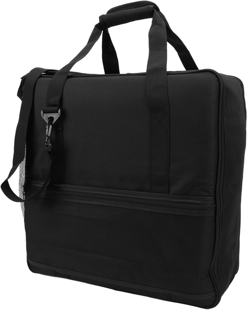 Jectse Slushie Machine Travel Bag, Oxford Cloth Portable Storage Bag with Shoulder Strap, Large Capacity Outdoor Drink Maker, Easy Carry for Cords, Straws, and Cup Lids
