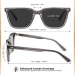⁦CARFIA Polarized Men's Sunglasses UV400 Protection for Driving Fishing Hiking Golf Outdoor Sport Glasses⁩ - الصورة ⁦3⁩