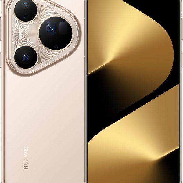 HUAWEI Pura 80 Ultra Smartphone 16GB+512GB, Dual Telephoto Camera, 1" Ultra Lighting HDR Camera, AI Noise Cancel, 5170 mAh Battery & SuperCharge,Extra WATCH GT 5 46mm Smartwatch, HUAWEI Care+ (Gold)