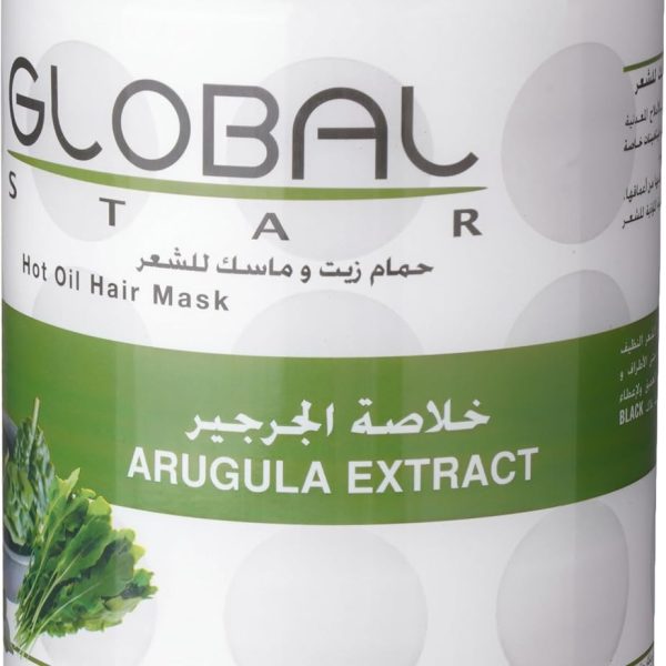 Global Star Arugula Extract Hot Oil Hair Mask, 1.5 Liter, Multicolour