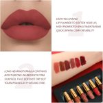 ⁦Excefore Matte Liquid Lipstick Set, 6PCS Excellent Long Lasting & Waterproof Sweatproof Summer Proof Lip Gloss, Beauty Cosmetics Makeup Set, Lightweight Professional Moisturizing Makeup Lips Gift Kit⁩ - الصورة ⁦5⁩