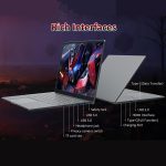 ⁦15.6" FHD Gaming Laptop with AMD Ryzen 9 6900HX (8/16, Up to 4.9GHz), 32GB DDR5 RAM, 1TB NVMe SSD Windows 11 Pro Laptops, Backlit KB, Privacy Camera, USB-C, Fingerprint Reader, High-Performance⁩ - الصورة ⁦6⁩