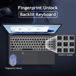 ⁦16 Inch Laptop Computer - AMD Ryzen 3 3250U Processor (2C/4T, up to 3.5GHz), 1920×1200 FHD IPS Display, 8GB RAM 512GB SSD, Fingerprint,Backlit Keyboard,1MP Webcam, Type-C, Laptops for Business Student⁩ - الصورة ⁦2⁩
