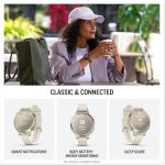 ⁦GARMIN LILY 2 ACTIVE LUNAR GOLD WITH BONE SILICONE BAND⁩ - الصورة ⁦4⁩