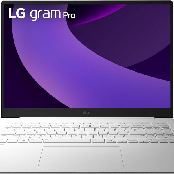 LG gram Pro 16-inch Thin and Lightweight Laptop Computer, AI-Enabled Intel Evo Edition Powered by Intel Core Ultra7(Series 2) 255H Processor, Windows 11 Home, 16GB RAM, 1TB SSD - Essence White