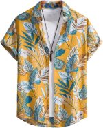 Leriya Fashion Shirts for Men || Soft Rayon Multi Printed Casual Shirts for Boys || Spread Collar || Short Sleeve || Summer Wear ||