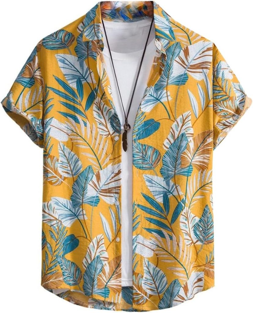 Leriya Fashion Shirts for Men || Soft Rayon Multi Printed Casual Shirts for Boys || Spread Collar || Short Sleeve || Summer Wear ||
