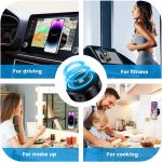 ⁦Necomi Electric Vacuum Magnetic Suction Phone Mount, HandsFree Magnetic Car Phone Holder, Double-Sided Phone Holder Compatible with Car Dashboard Installation, Smooth Surface, Phone, Phone Tablet⁩ - الصورة ⁦5⁩