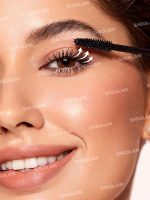 ⁦SHEGLAM Flutter Wink Volumizing Mascara Volumizing Lengthening Long-Lasting No Smudge (Black)⁩ - الصورة ⁦3⁩