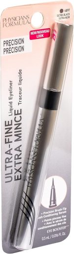 ⁦Physicians Formula Ultra-Fine Liquid Eyeliner Dark Brown, Dermatologist Approved⁩ - الصورة ⁦9⁩