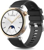 Silicone Band for Huawei Watch GT4/5 41mm Strap,18mm New Soft Silicone Loop Strap for Huawei GT4 /5 41mm Huawei GT 5 pro 42mm Women Men