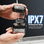 ⁦[Upgrade] Electric Foil Shavers for Men, Mini Electric Razor, Compact Face Shaver, IPX7 Waterproof Wet Dry Cordless Razor, LED Display, USB-C Fast Rechargeable⁩ - الصورة ⁦7⁩