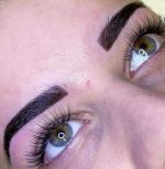 ⁦Demure Eyebrow and Eyelash Tint Kit, Up to 30 Applications, Up to 4 Weeks Lasting Effect, Lash and Brow Dye Kit with Keratin, Color Tint for Lashes and Brows (1.0 Black)⁩ - الصورة ⁦3⁩