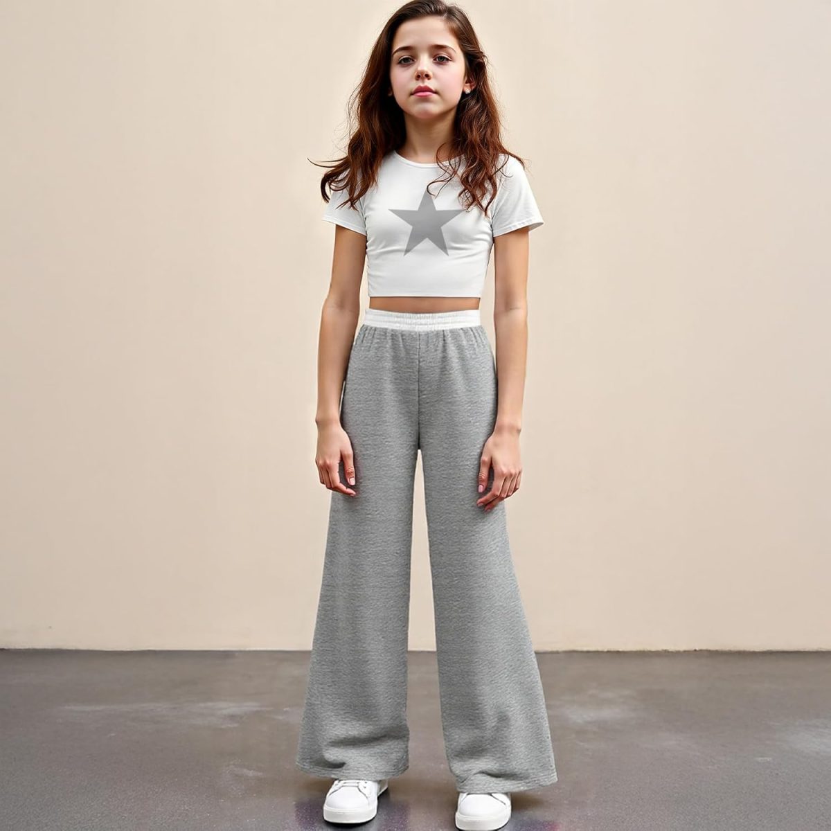 ⁦Xulinova girls floral summer set, ruched top & shorts, modest 2-piece outfit for Eid, holidays | ملابس بنات صيفية⁩ - الصورة ⁦6⁩